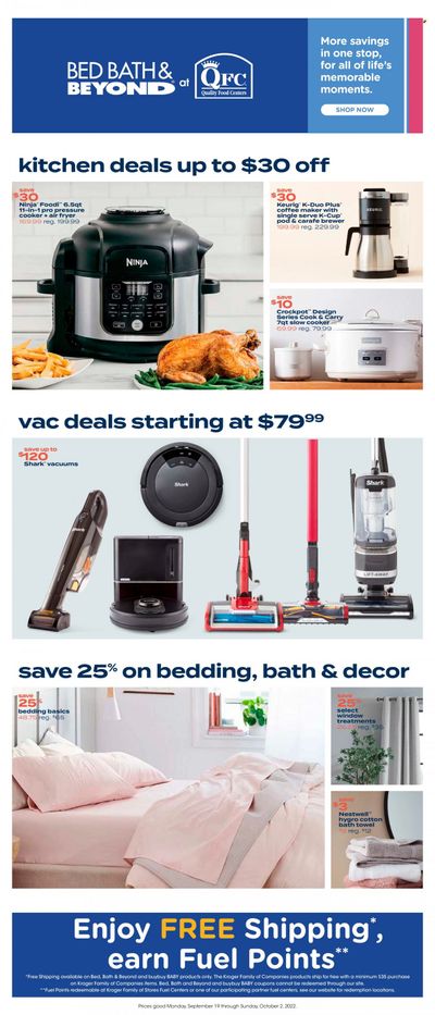 QFC (WA) Weekly Ad Flyer Specials September 19 to October 2, 2022