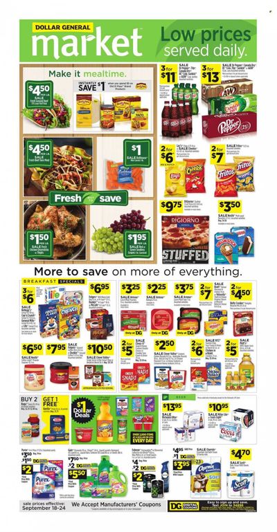 Dollar General (KY) Weekly Ad Flyer Specials September 18 to September 24, 2022