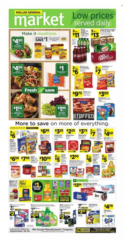 Dollar General (MS) Weekly Ad Flyer Specials September 18 to September 24, 2022