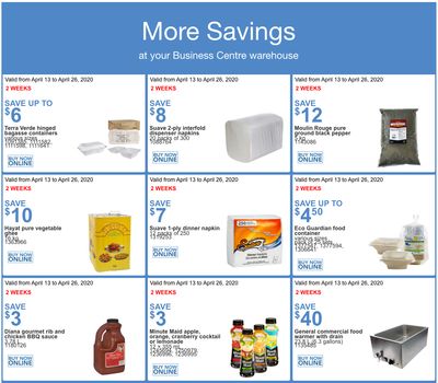 Costco Canada Business Centre Instant Savings Coupons / Flyer, April 13 – 26