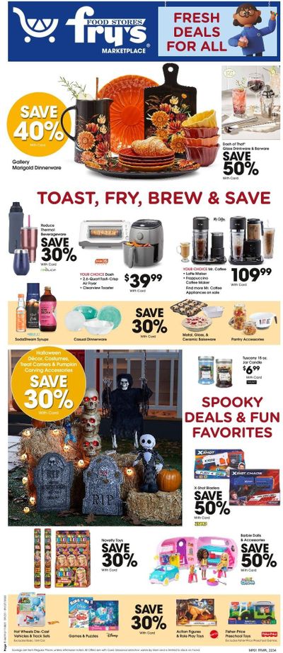 Fry’s (AZ) Weekly Ad Flyer Specials September 21 to September 27, 2022 Fry’s (AZ) Weekly Ad Flyer Specials September 21 to September 27, 2022
