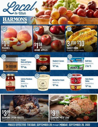 Harmons (UT) Weekly Ad Flyer Specials September 20 to September 26, 2022