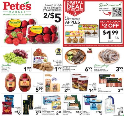 Pete's Fresh Market (IL) Weekly Ad Flyer Specials September 21 to September 27, 2022