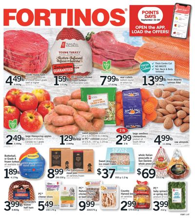 Fortinos Flyer September 22 to 28