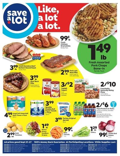 Save a Lot Weekly Ad Flyer Specials September 21 to September 27, 2022