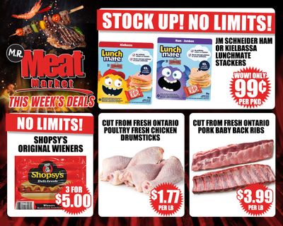 M.R. Meat Market Flyer September 22 to 29
