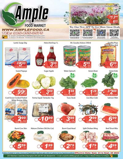Ample Food Market (Brampton) Flyer September 23 to 29