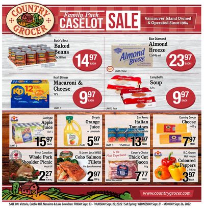 Country Grocer Flyer September 23 to 29