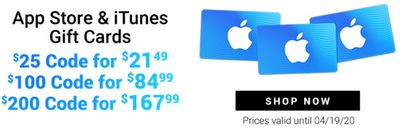 Costco Canada App Store & iTunes Cards Deals: Save up to $32 Off