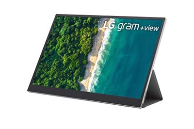 LG Gram + View 16 Inch Portable Monitor with WQXGA (2560x1600) Display, Ultra-Light, USB Type C, 16MQ70.ASDA8 $349.99 (Reg $399.99)