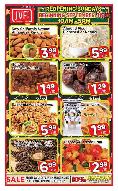 Johnvince Foods Flyer September 17 to 30