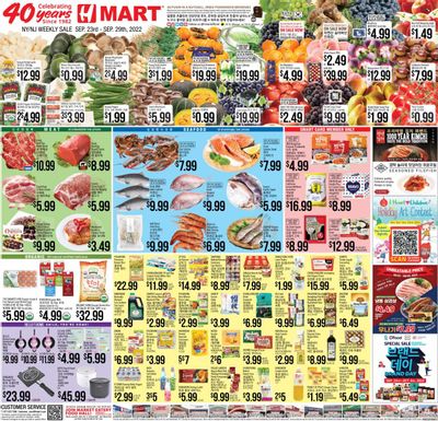 Hmart Weekly Ad Flyer Specials September 23 to September 29, 2022