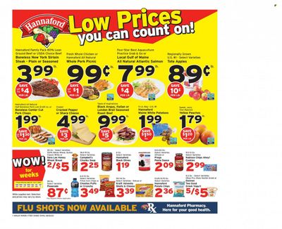 Hannaford (NH) Weekly Ad Flyer Specials September 25 to October 1, 2022