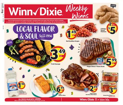 Winn Dixie Weekly Ad & Flyer April 15 to 21