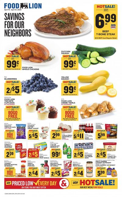 Food Lion Weekly Ad & Flyer April 15 to 21