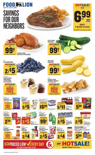 Food Lion Weekly Ad & Flyer April 15 to 21