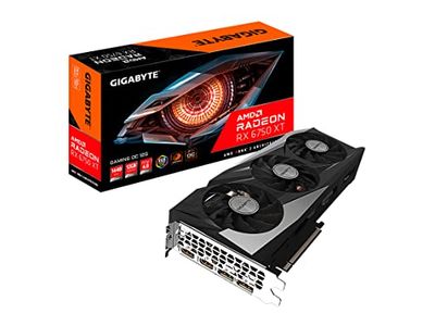 GIGABYTE Radeon RX 6750 XT Gaming OC 12G Graphics Card, WINDFORCE 3X Cooling System, 12GB 192-bit GDDR6, GV-R675XTGAMING OC-12GD Video Card, Black $633.98 (Reg $667.99)