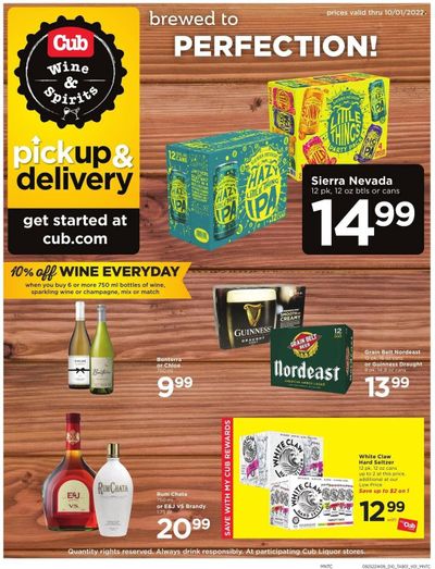 Cub Foods (MN) Weekly Ad Flyer Specials September 25 to October 1, 2022