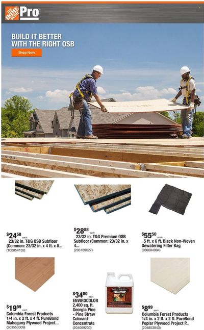 The Home Depot Weekly Ad Flyer Specials September 26 to October 3, 2022