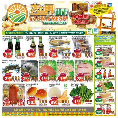 Farm Fresh Supermarket Flyer September 6 to 12