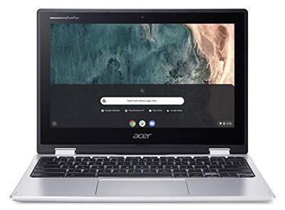 Acer Chromebook Spin 311, 11.6" IPS Touch Screen, ICD N4020, 4GB RAM,  64GB eMMC,  Chrome OS,  Silver, CP311-2H-C3SG $209 (Reg $449.99)