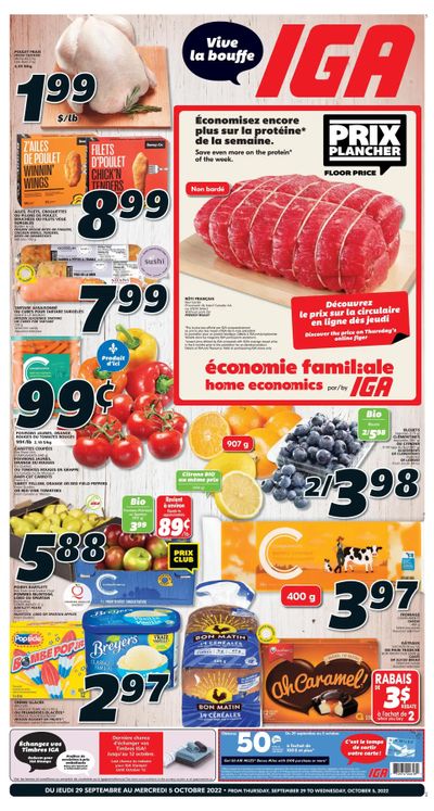 IGA (QC) Flyer September 29 to October 5