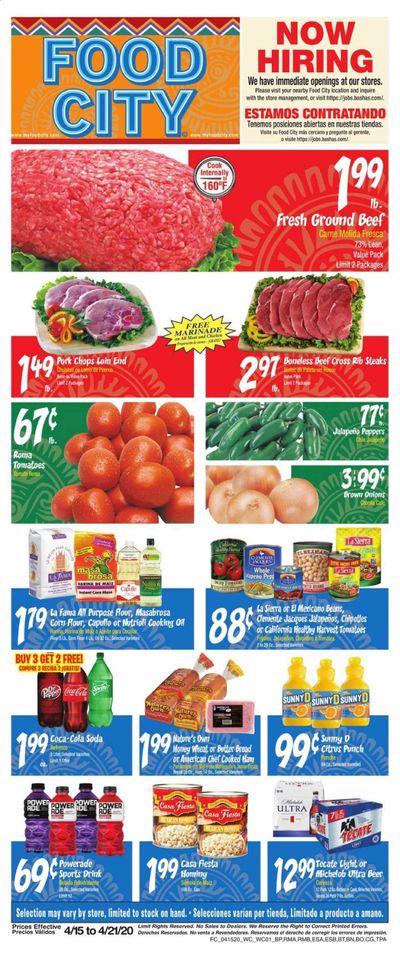 Food City Weekly Ad & Flyer April 15 to 21