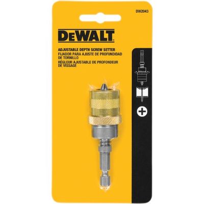 DEWALT DW2043 Hex Shank Non Magnetic Adjustable Screw Depth Setter $9.99 (Reg $17.61)