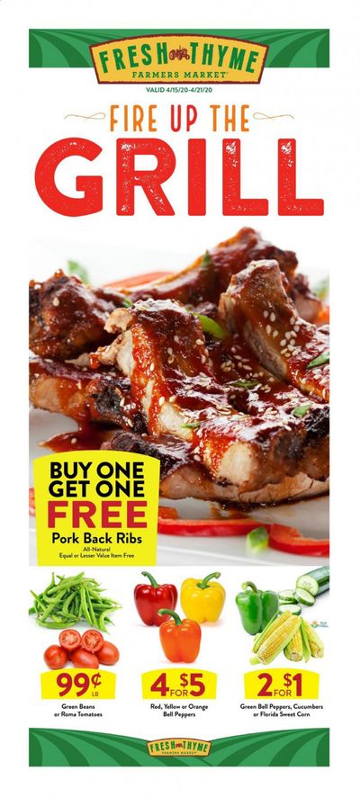 Fresh Thyme Weekly Ad & Flyer April 15 to 21