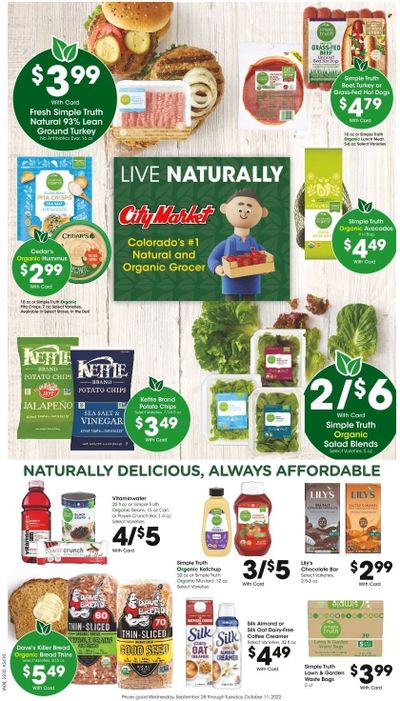 City Market (CO, UT, WY) Weekly Ad Flyer Specials September 28 to October 11, 2022