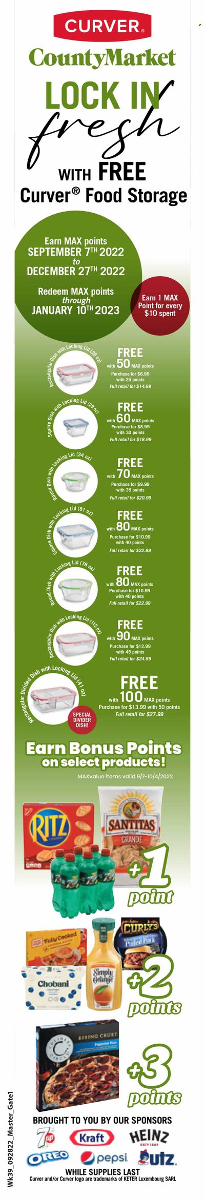 County Market (IL, IN, MO) Weekly Ad Flyer Specials September 28 to October 4, 2022