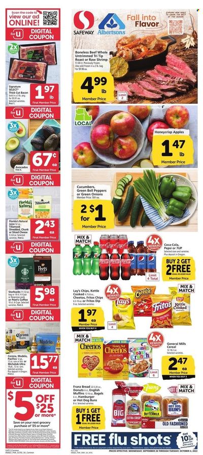 Safeway (OR) Weekly Ad Flyer Specials September 28 to October 4, 2022