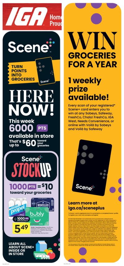 IGA (AB) Flyer September 29 to October 5