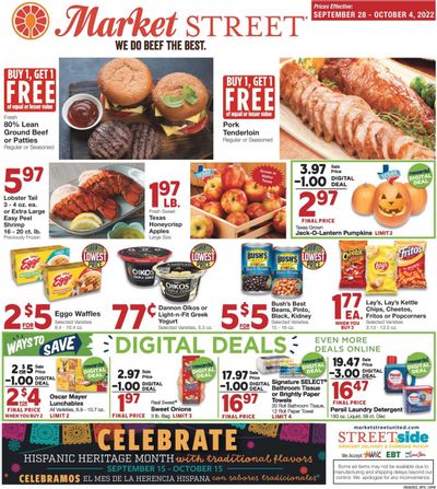 Market Street (NM, TX) Weekly Ad Flyer Specials September 28 to October 4, 2022