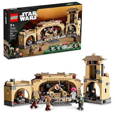 LEGO Star Wars Boba Fett’s Throne Room 75326 Building Kit for Kids Aged 9 and Up, Featuring a Buildable Palace Model and 7 Star Wars: The Book of Boba Fett Characters (732 Pieces) $110.4 (Reg $129.99)