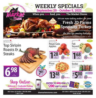 The Market Stores Flyer September 29 to October 5