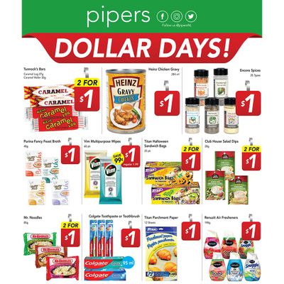 Pipers Superstore Flyer September 29 to October 5