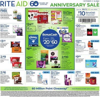 RITE AID Weekly Ad Flyer Specials October 2 to October 8, 2022