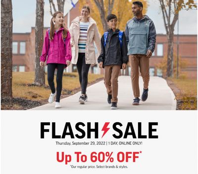 Sport Chek Canada Flash Sale: Save Up to 60% Off