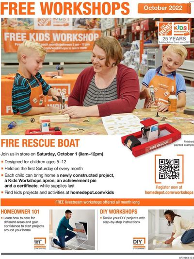 The Home Depot Weekly Ad Flyer Specials September 27 to October 1, 2022