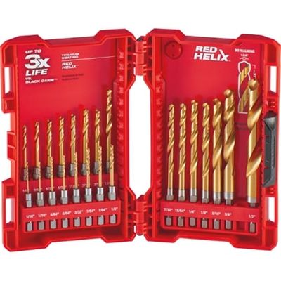 Milwaukee Tool SHOCKWAVE IMPACT DUTY Titanium Drill Bit Set (23-Piece) On Sale for $ 24.98 at Home Depot Canada