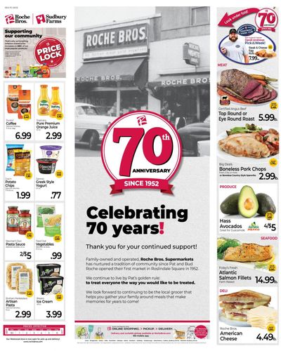 Roche Bros. (MA) Weekly Ad Flyer Specials September 30 to October 6, 2022