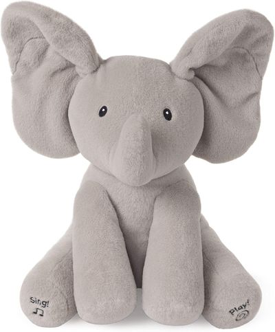 Gund Animated Flappy The Elephant Stuffed Animal Plush, Gray, 12" On Sale for $ 27.47 ( Save $ 16.49 ) at Amazon Canada