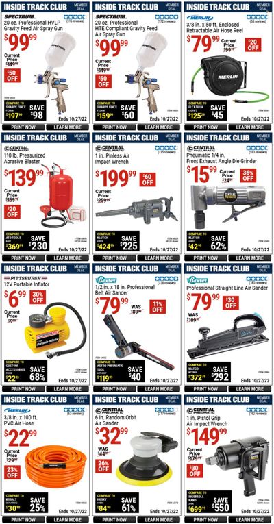 Harbor Freight Weekly Ad Flyer Specials September 30 to October 27, 2022