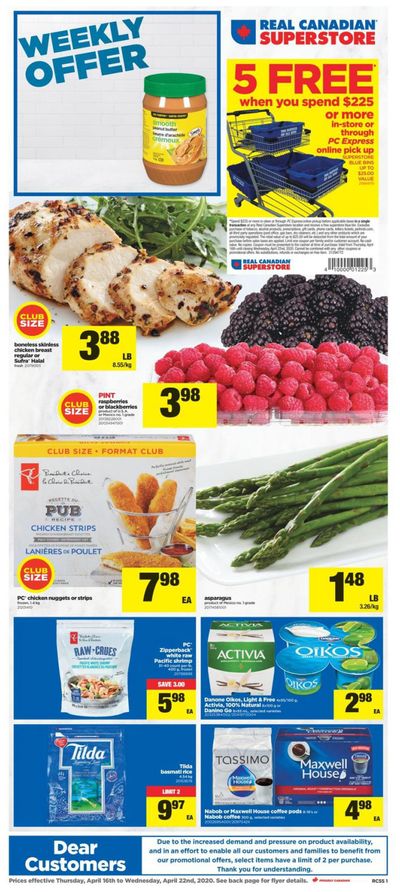 Real Canadian Superstore (ON) Flyer April 16 to 22