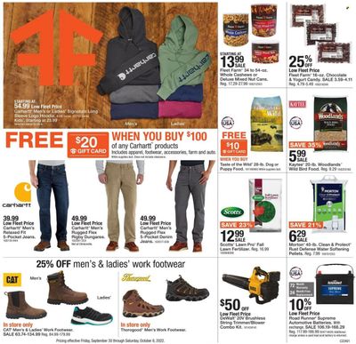 Fleet Farm (IA, MN, ND, WI) Weekly Ad Flyer Specials September 30 to October 8, 2022
