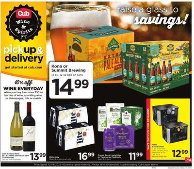 Cub Foods (MN) Weekly Ad Flyer Specials October 2 to October 8, 2022
