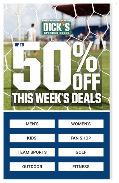DICK'S Weekly Ad Flyer Specials October 2 to October 8, 2022