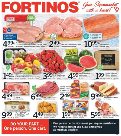 Fortinos Flyer April 16 to 22