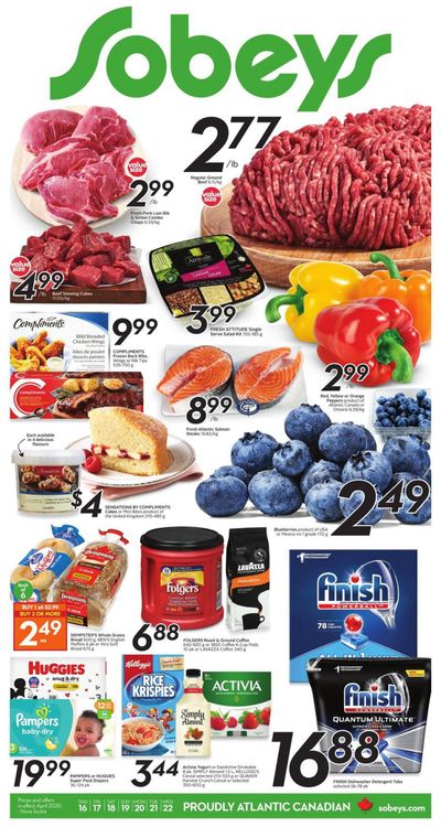 Sobeys (Atlantic) Flyer April 16 to 22